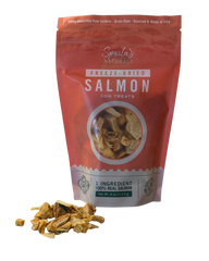 3-Pack - Freeze-Dried Salmon: Single-Ingredient, Grain-Free Dog Treats