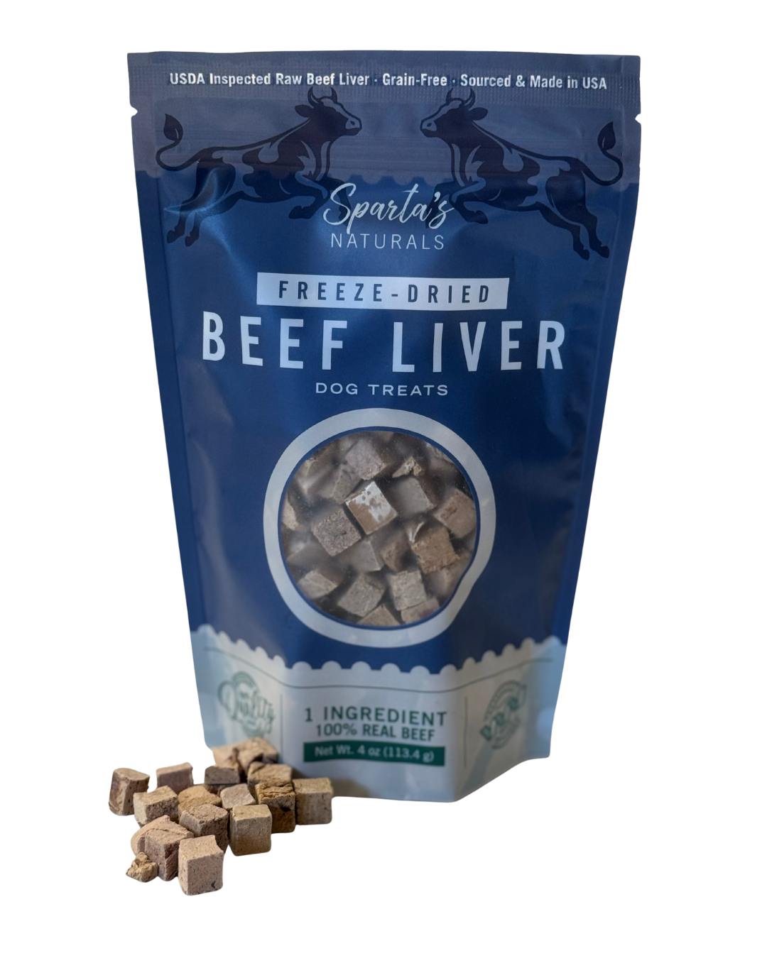 Freeze-Dried Beef Liver: Single-Ingredient, Grain-Free Dog Treats
