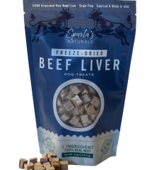 3-Pack Mix - Freeze-Dried Chicken Liver, Salmon, & Beef Liver: Single-Ingredient, Grain-Free Dog Treats